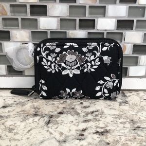 Vera Bradley petite zip-around wallet